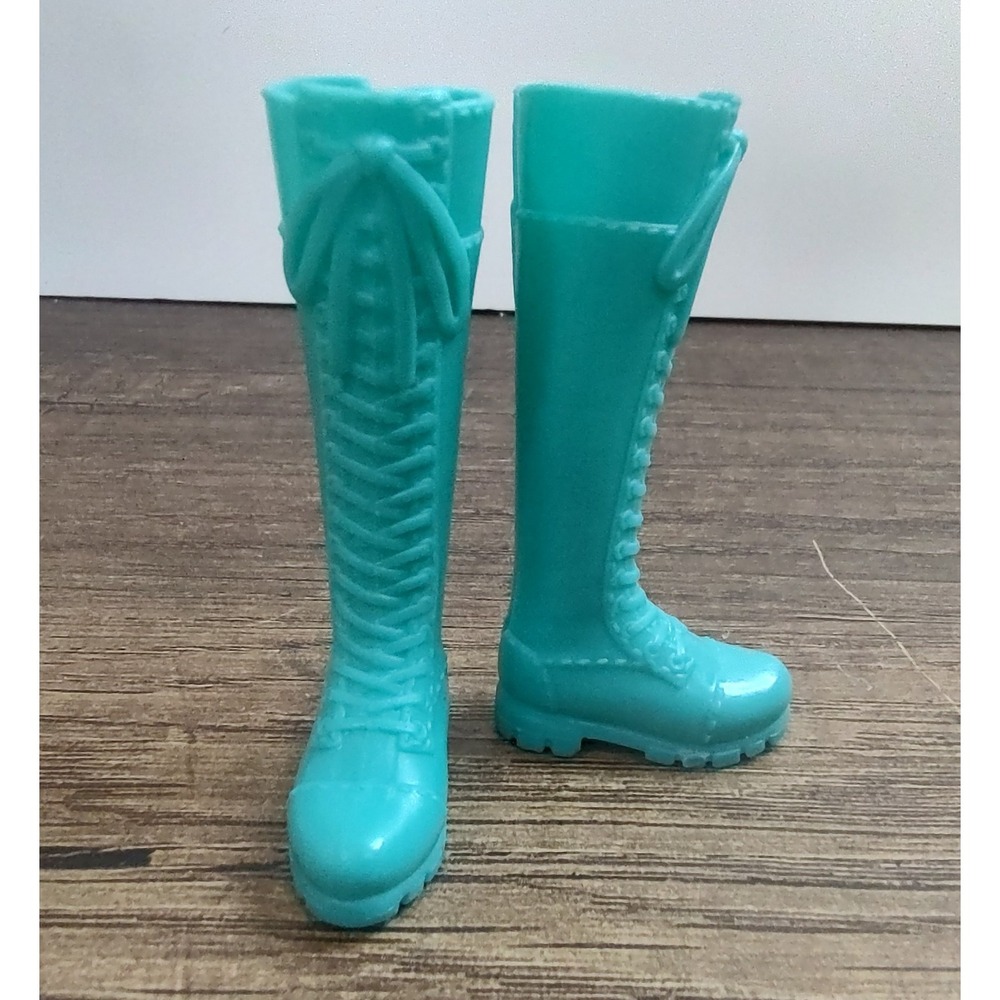 Mattel Barbie Tall Faux Lace Up Boots Replacement Accessories Fashion Doll Z26